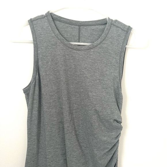Lululemon Cinch It Gray Dress - Picture 3 of 7